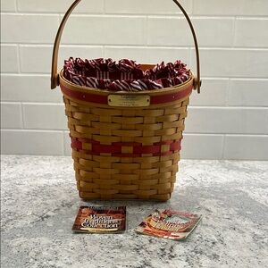 Longaberger Glad Tidings Basket